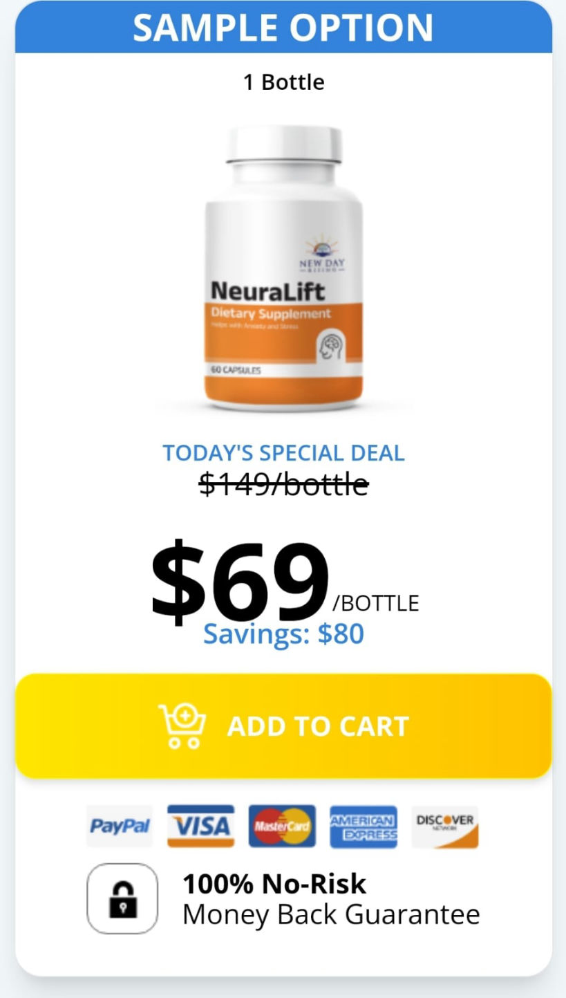 NeuraLift 1 bottle