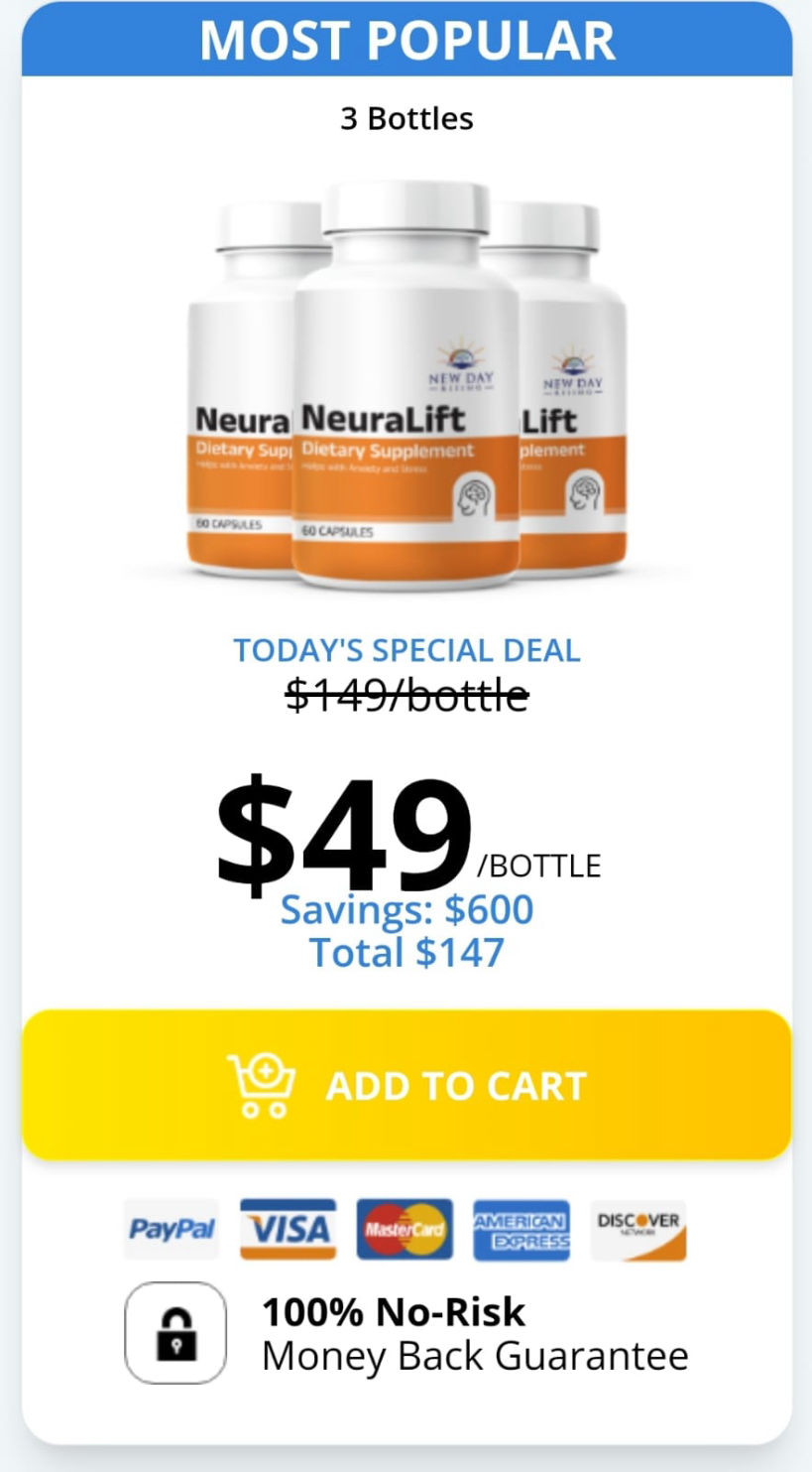 NeuraLift 3 bottle