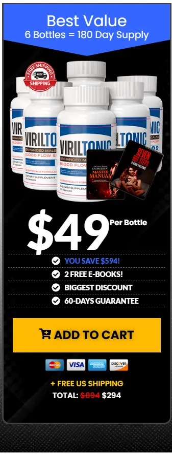 Viriltonic 6 bottle