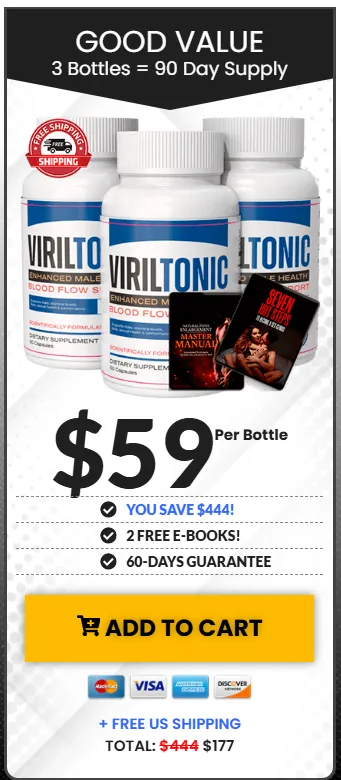 Viriltonic 3 bottle