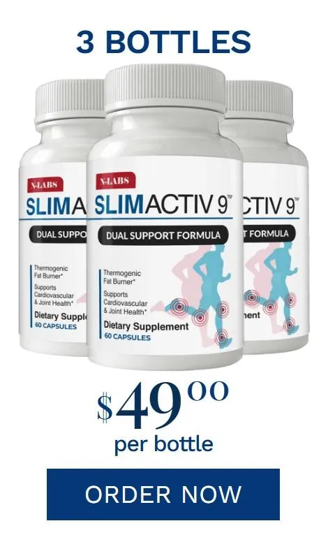 SlimActiv 9 three-bottles-pack