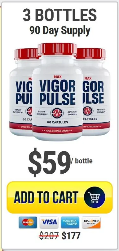 Max Vigor Pulse 3 bottles