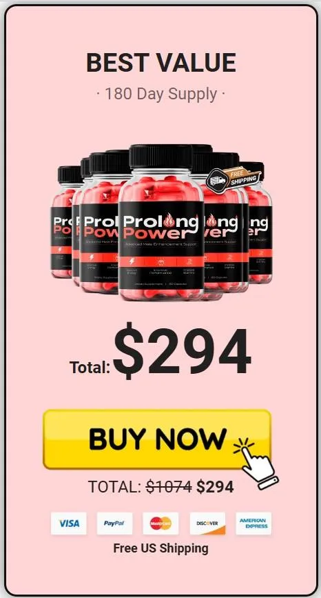 prolong power 6 bottles price