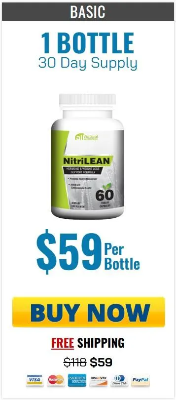 NitriLEAN-1-bottle-price