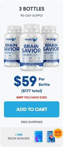 Brain Savior 6 bottle price