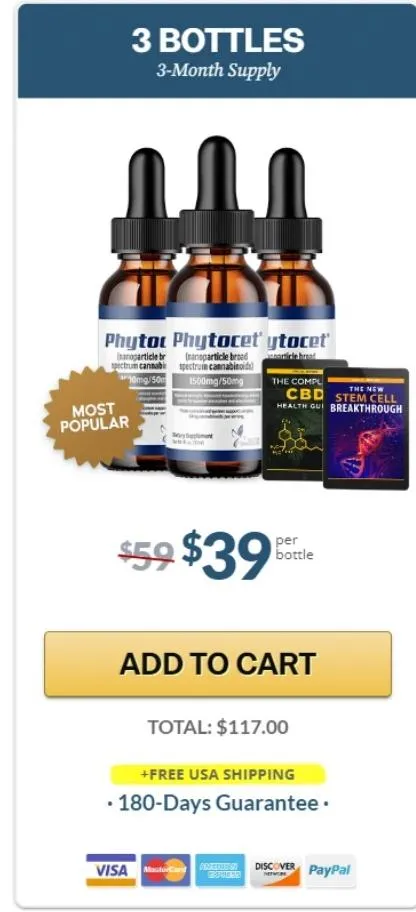 Phytocet 3 bottles