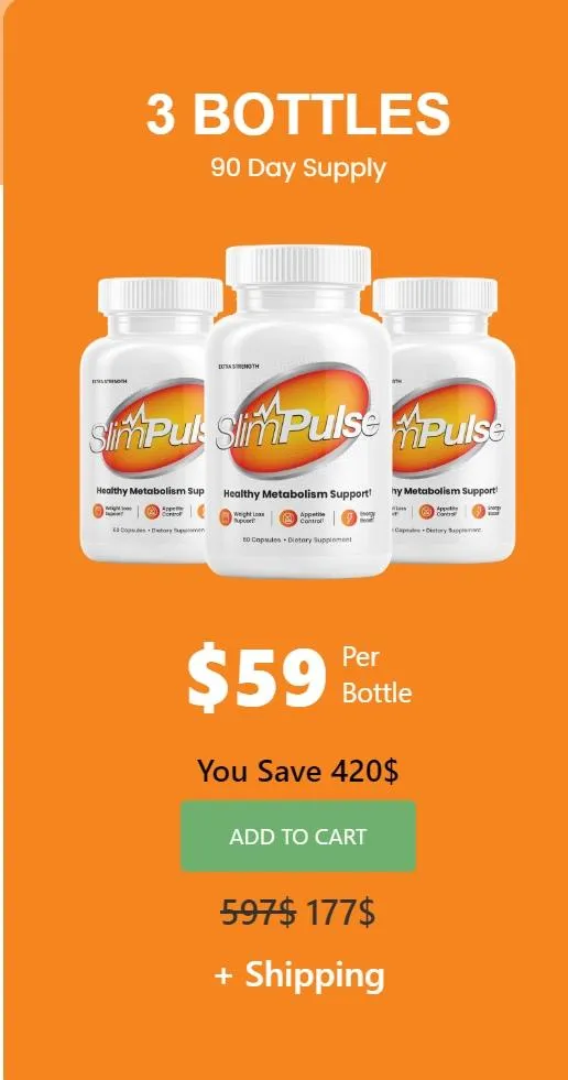 SlimPulse 3 bottles