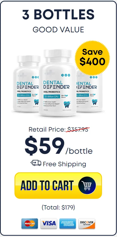 Dental Defender -3-bottle-price