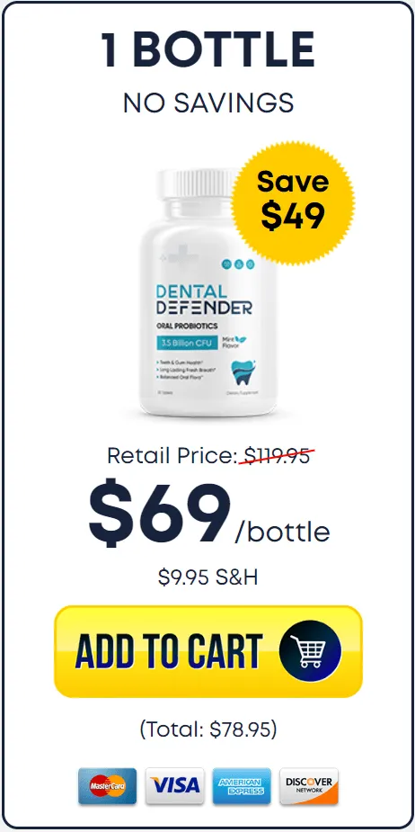 Dental Defender -1-bottle-price