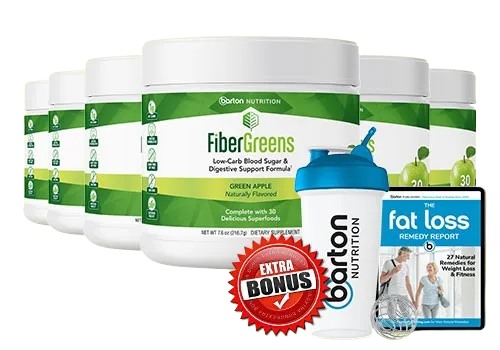 FiberGreens Supplement 6 bottles