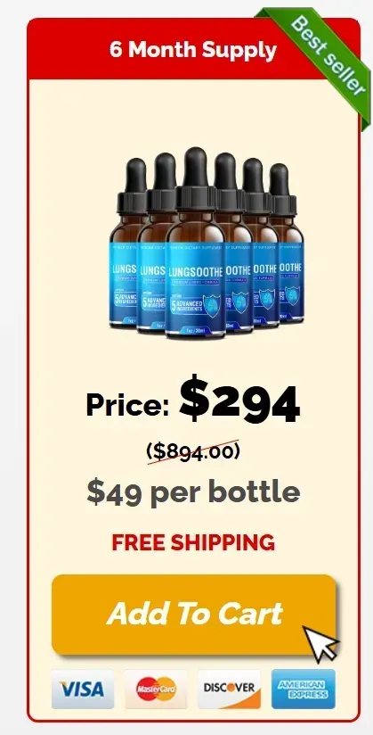 Lung Soothe 6 Bottle