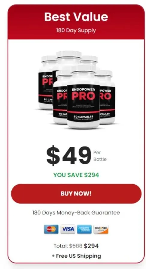 Endopower Pro-6-bottle-price