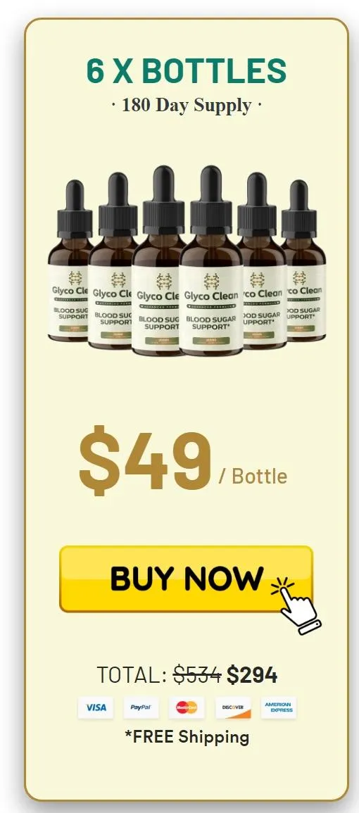 Glyco Clean -6-bottle-price