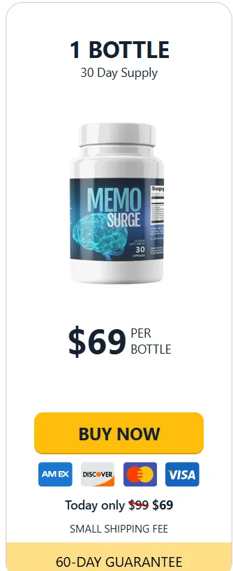 Memo Surge 1 bottle