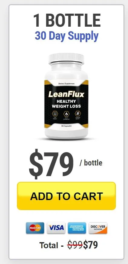 leanflux 1 bottle