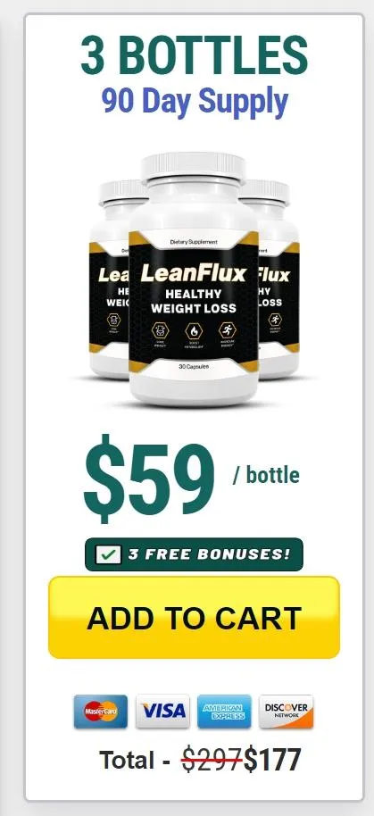 leanflux 3 bottles