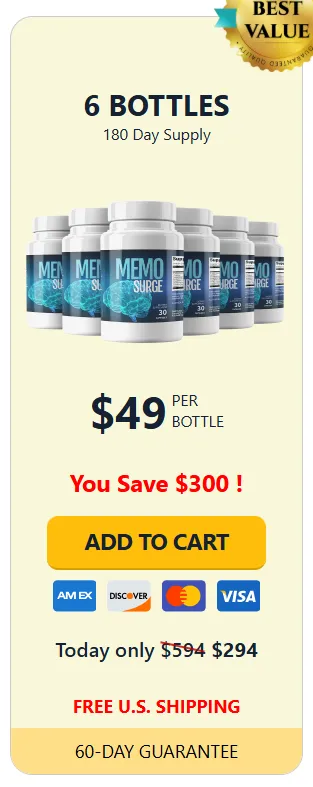 MemoSurge -6-bottle-price