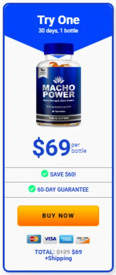 Macho Power -1-bottle-price