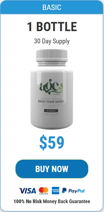 AgeShield customer 1 bottle