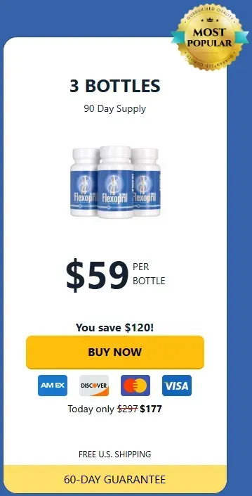 Flexopril Ultra-3-bottle-price