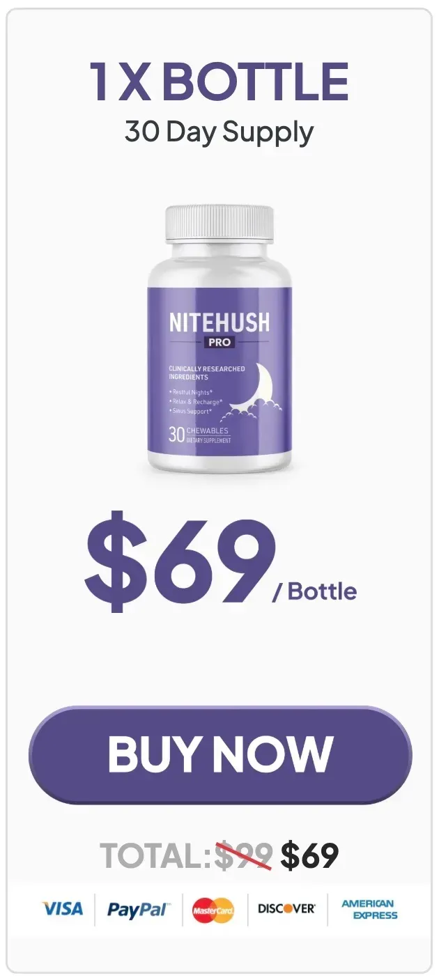  NiteHush Pro -1-bottle-price