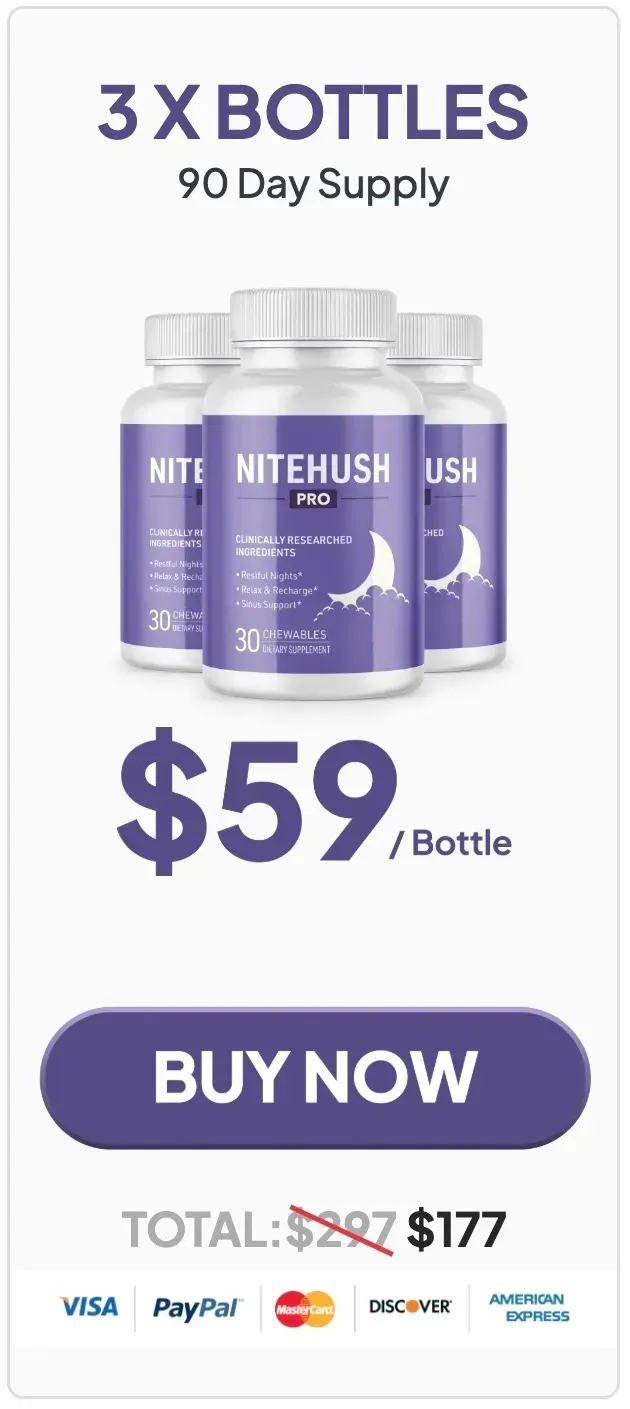  NiteHush Pro -3-bottle-price