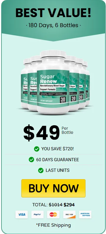 Sugar Renew-6-bottle-price