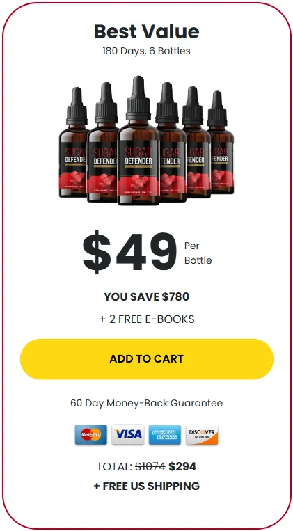 Sugar defender-6-bottle-price