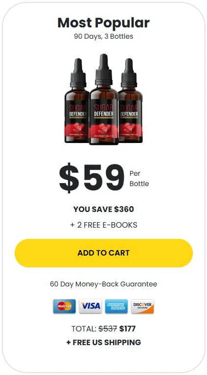 Sugar defender-3-bottle-price
