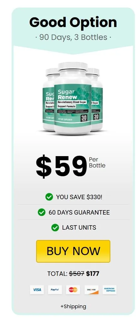 Sugar Renew -3-bottle-price