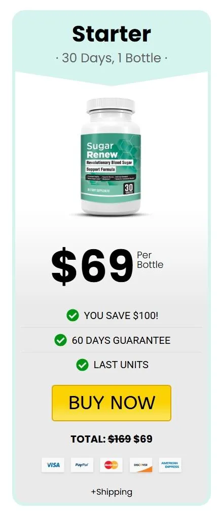 Sugar Renew -1-bottle-price