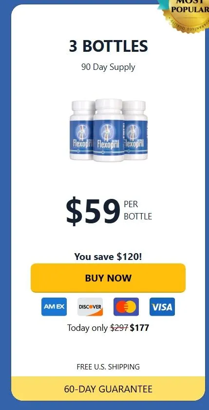 Flexopril Ultra-3-bottle-price