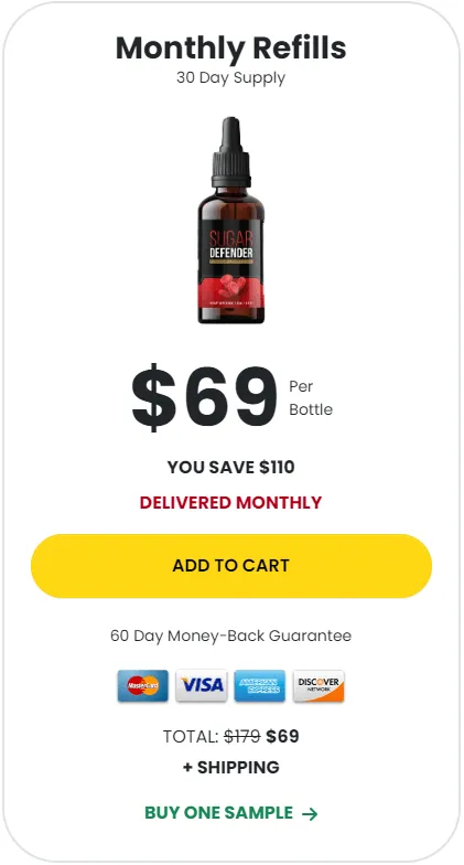 Sugar Defender-1-bottle-price