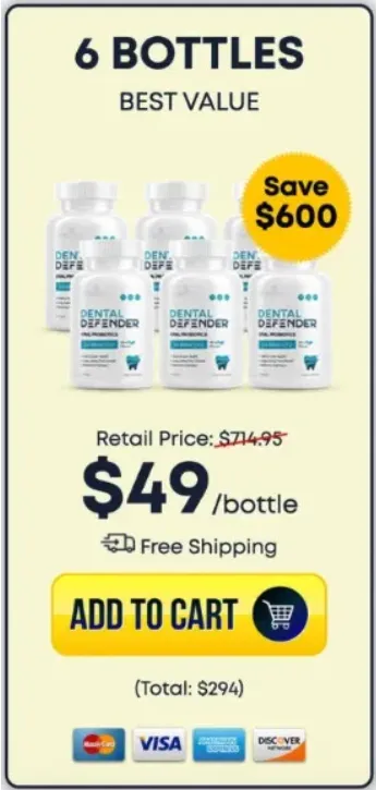 Dental Defender-6-bottle-price