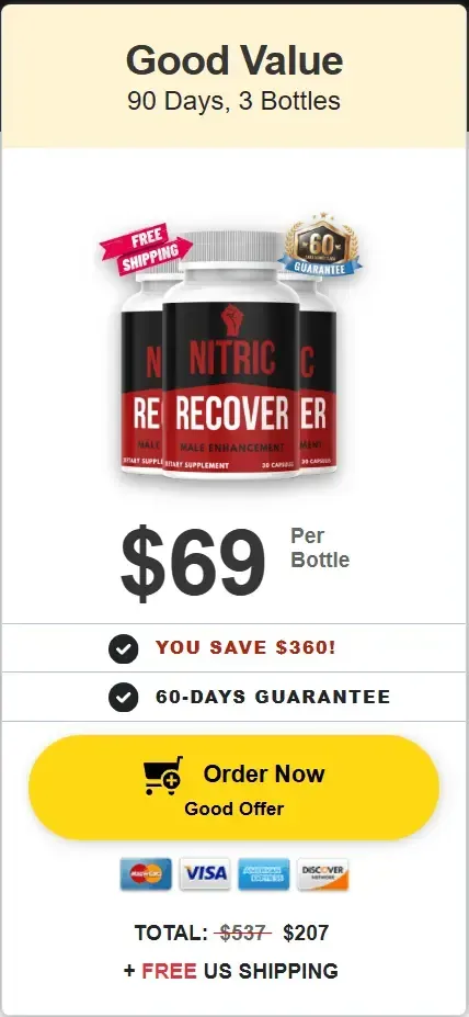 Nitric Recover -3-bottle-price