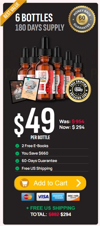GlucoPath -6-bottle-price