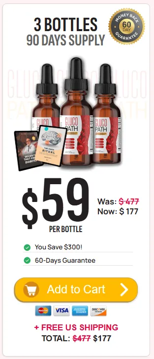 GlucoPath -3-bottle-price