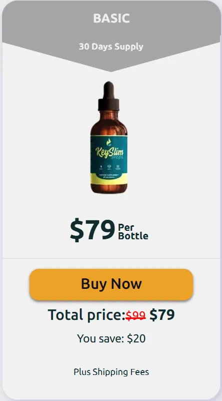 Keyslim Drops-1-bottle-price