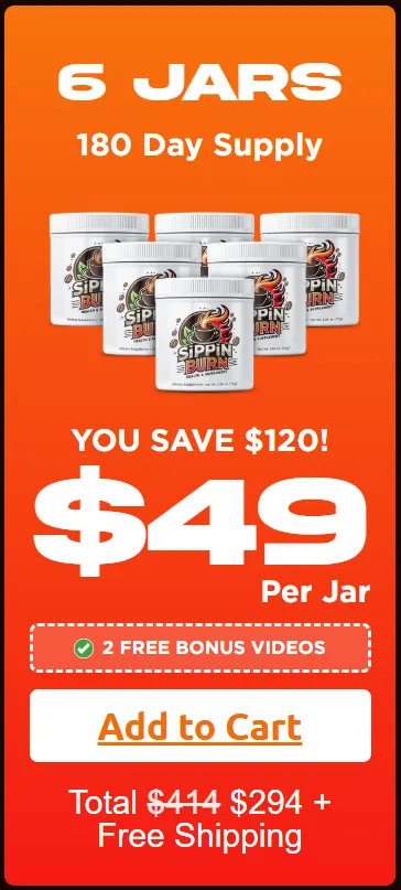 Sippin Burn-6-jars-price