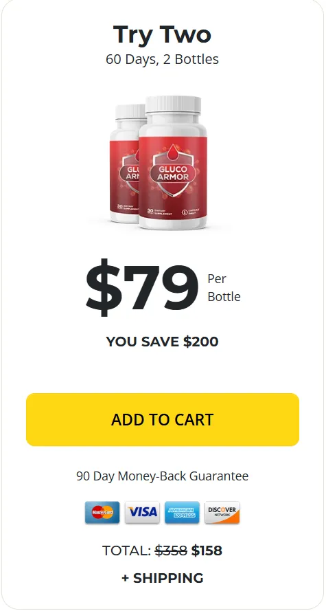 Gluco Armor-2-bottle-price