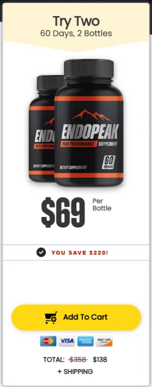 EndoPeak-2-bottle-price