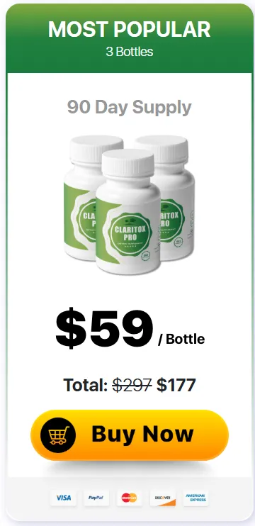 Claritox Pro -3-bottle-price