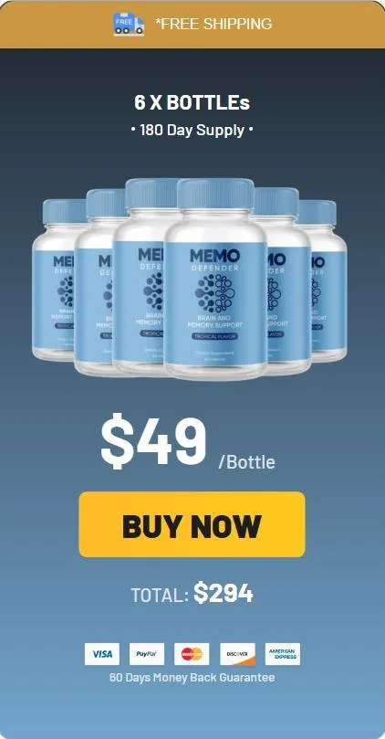 Memo Defender -6-bottle-price