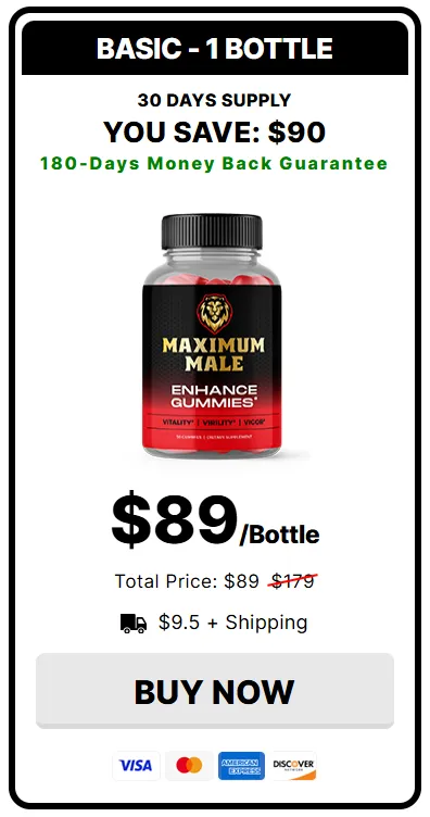 Maximum Male-1-bottle-price