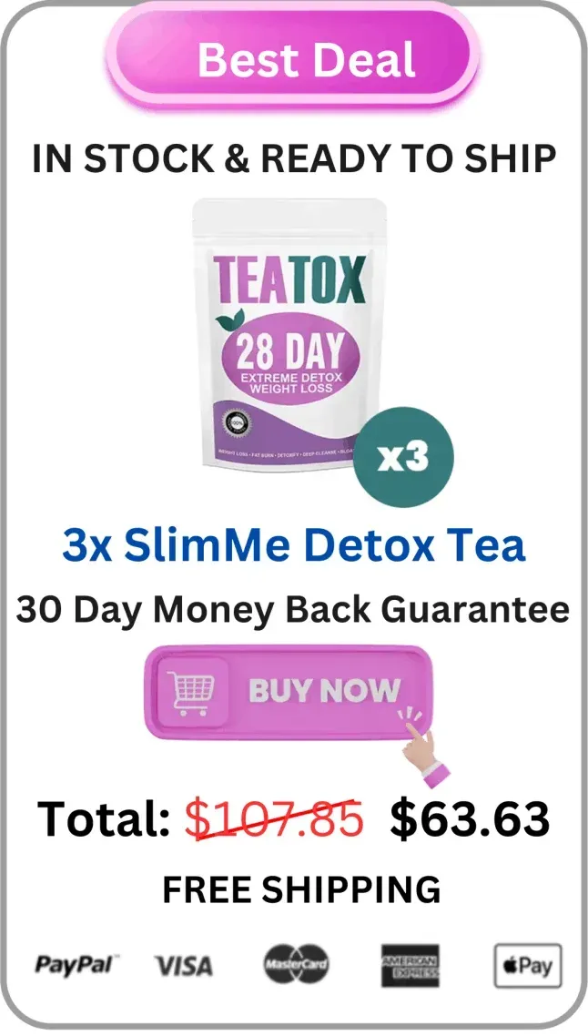 SlimMe Detox Tea 3 pkt