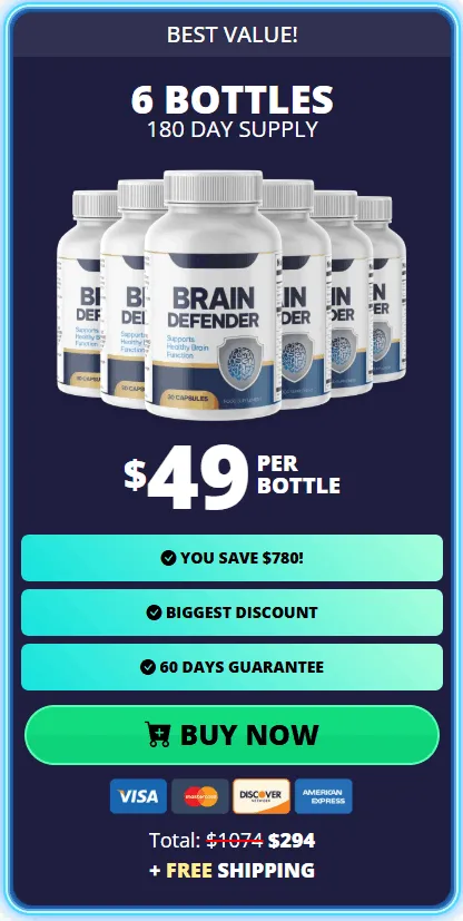 Brain Savior-6-bottle-price