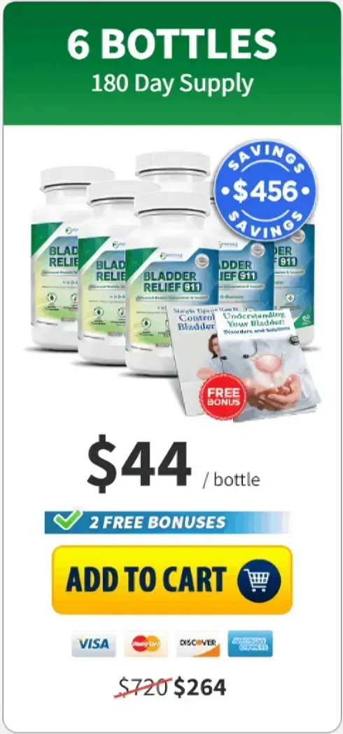 Bladder Relief 911-6-bottle-price