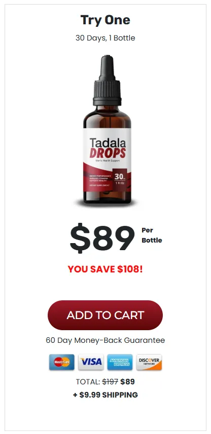 TadalaDrops -2 bottle-price