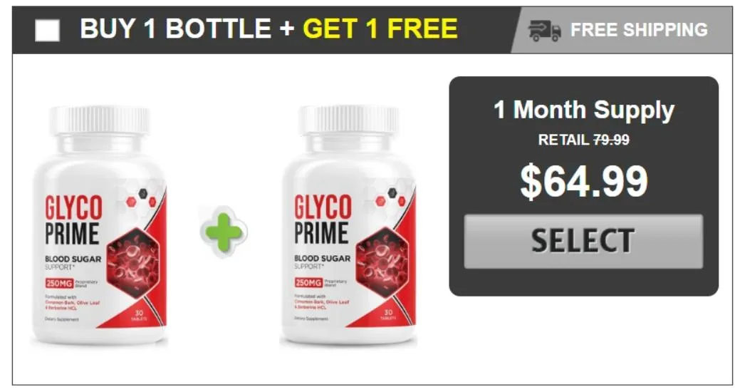 GlycoPrime 2 bottles