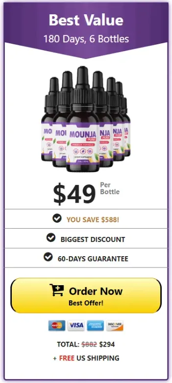 Mounja Pure-6-bottle-price